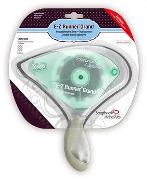 by 3L Tape Dispenser E-Z Runner Grand Repo Dots, us:one size, Clear by 3L Tape Dispenser E-Z Runner Grand Repo Dots, us:one size, Clear