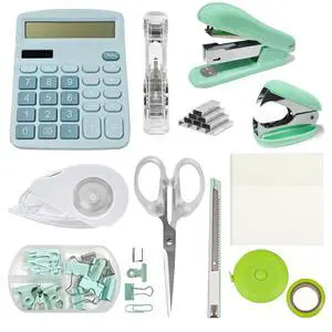 Office Supplies Set, 12Pcs Desk Accessories Office Supplies Set, 12Pcs Desk Accessories