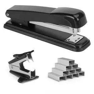 Non-Slip Office Full Strip Stapler Set with 3000 24/6 Staples and Mini Handheld Staples Remover, Heavy Duty Stapler, 50 Sheets Large Capacity Non-Slip Office Full Strip Stapler Set with 3000 24/6 Staples and Mini Handheld Staples Remover, Heavy Duty Stapler, 50 Sheets Large Capacity