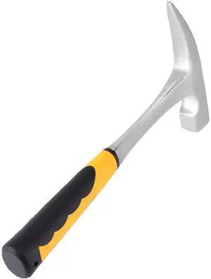 32oz Rock Pick Hammer, 12 Inch Premium Carbon Steel Chipping Hammers with Skid Handle Polished Tip, Geologist Hammer for Mining for Mining, Geological Prospecting, Camping 32oz Rock Pick Hammer, 12 Inch Premium Carbon Steel Chipping Hammers with Skid Handle Polished Tip, Geologist Hammer for Mining for Mining, Geological Prospecting, Camping