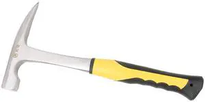 Geological Hammer with Shock Absorbing Handle, 31 Oz Big Pointed Tip Hammer with PU for Geological Exploration(point head) Geological Hammer with Shock Absorbing Handle, 31 Oz Big Pointed Tip Hammer with PU for Geological Exploration(point head)