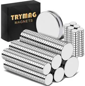 Small Strong Magnets, 6 Sizes Rare Earth Magnet, 255Pcs Small Strong Magnets, 6 Sizes Rare Earth Magnet, 255Pcs