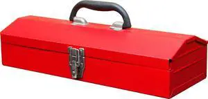 Metal Tool Box, Hip Roof Style Portable Steel Tool Box Organizer Metal Tool Box, Hip Roof Style Portable Steel Tool Box Organizer