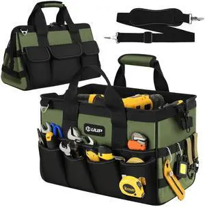 Heavy Duty Tool Bag 15Inch, 16-Pocket Portable Empty Tool Box Organizer Heavy Duty Tool Bag 15Inch, 16-Pocket Portable Empty Tool Box Organizer