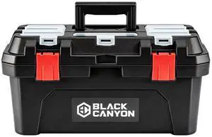 17 Inch Plastic Tool Box, Support up to 44 lbs,Dual-Layer Design, Flexible for Stacking, Top-Lid Storage, Ideal for DIY, Workshop 17 Inch Plastic Tool Box, Support up to 44 lbs,Dual-Layer Design, Flexible for Stacking, Top-Lid Storage, Ideal for DIY, Workshop