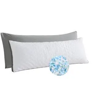 Memory Foam Body Pillow with Cover, Long Bed Pillow for Adults Memory Foam Body Pillow with Cover, Long Bed Pillow for Adults