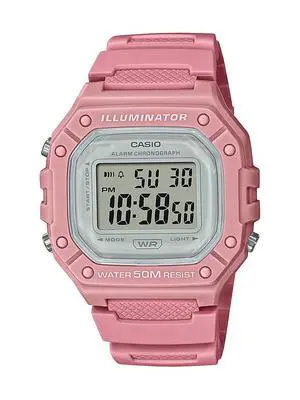 Illuminator Alarm Chronograph Digital Sport Watch (Model W218HC-4AV) (Pink) Illuminator Alarm Chronograph Digital Sport Watch (Model W218HC-4AV) (Pink)