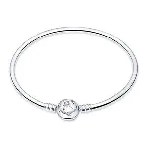 Charm Bracelet for Pandora Charms 925 Sterling Silver Snake Chain Bracelet Fit Any Charm Gift for Women Charm Bracelet for Pandora Charms 925 Sterling Silver Snake Chain Bracelet Fit Any Charm Gift for Women