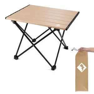 Portable Camping Side Table, Ultralight Aluminum Folding Beach Table Portable Camping Side Table, Ultralight Aluminum Folding Beach Table