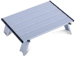 Ultralight Compact Mini Folding Alu. Table (Silver - S) Ultralight Compact Mini Folding Alu. Table (Silver - S)