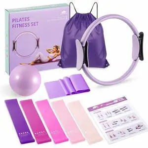 Home Pilates Kit Home Workout Essentials Set for Women Full-Body Exercise Home Pilates Kit Home Workout Essentials Set for Women Full-Body Exercise
