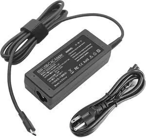 65W 45W USB C Laptop Power Replacement Adapter Charger for Lenovo Chromebook/Yoga/ThinkPad/HP Chromebook/Dell Laptop USB Type C Power Adapter 65W 45W USB C Laptop Power Replacement Adapter Charger for Lenovo Chromebook/Yoga/ThinkPad/HP Chromebook/Dell Laptop USB Type C Power Adapter