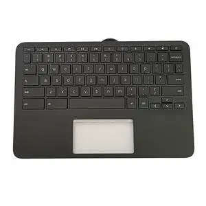 Replacement for HP Chromebook 11 G9 EE M47382-001 Laptop Upper Case Palmrest Keyboard Assembly Part Black Replacement for HP Chromebook 11 G9 EE M47382-001 Laptop Upper Case Palmrest Keyboard Assembly Part Black