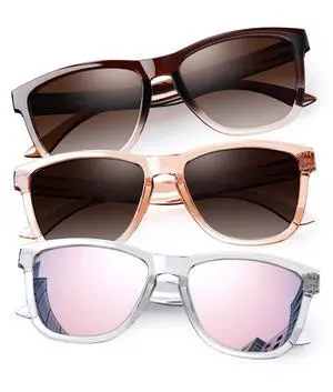 Sunglasses Womens Polarized Trendy Retro Sun Glasses UV400 Protection Sunglasses Womens Polarized Trendy Retro Sun Glasses UV400 Protection