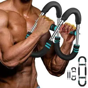 Twister Arm Trainer for Men - 40-100 LBS Adjustable Chest Workout Equipment with 3 Resistance Levels, Portable Detachable Home Gym Strength Trainer for Upper Body Muscle Building, Exercise Equipment Twister Arm Trainer for Men - 40-100 LBS Adjustable Chest Workout Equipment with 3 Resistance Levels, Portable Detachable Home Gym Strength Trainer for Upper Body Muscle Building, Exercise Equipment