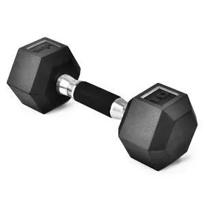 Hex Dumbbell Rubber Grip - Heavy Weight Dumbbell - 10lbs Hex Dumbbell Rubber Grip - Heavy Weight Dumbbell - 10lbs