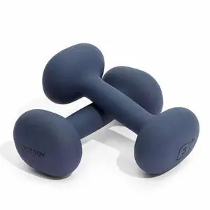 Dumbbell Set of 2,2-15 Pound Hand Weights for Women, Non-Slip Hand Weights for Home Gym, Strength Training, and Full-Body Workouts (Blue, 3LB-Pair) Dumbbell Set of 2,2-15 Pound Hand Weights for Women, Non-Slip Hand Weights for Home Gym, Strength Training, and Full-Body Workouts (Blue, 3LB-Pair)