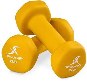 Neoprene Dumbbell Coated for Non-Slip Grip, 2 lb Neoprene Dumbbell Coated for Non-Slip Grip, 2 lb