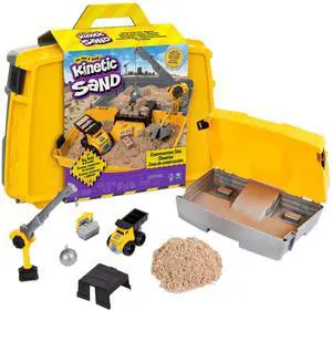 Construction Site, Moldable Play Sand Sensory Toys, Ages 3+ Construction Site, Moldable Play Sand Sensory Toys, Ages 3+