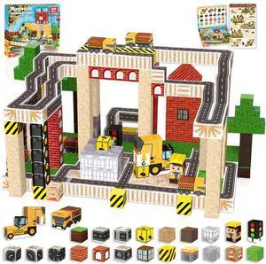Magnetic Blocks - 100PCS Magnetic Building Blocks Magnet Cubes Stacking Construction Set, STEM Montessori Sensory Toys for Kids Boys Girls Ages 3-5 6-8 Holiday Birthday Gifts Magnetic Blocks - 100PCS Magnetic Building Blocks Magnet Cubes Stacking Construction Set, STEM Montessori Sensory Toys for Kids Boys Girls Ages 3-5 6-8 Holiday Birthday Gifts