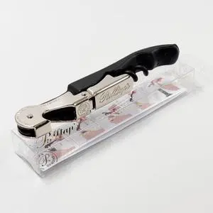 Professional DoubleHinged Waiters Corkscrew (Classic 500) Luxury SommelierGrade Wine Opener with Signature Pulltaps Logo & Precision Foil Cutter Professional DoubleHinged Waiters Corkscrew (Classic 500) Luxury SommelierGrade Wine Opener with Signature Pulltaps Logo & Precision Foil Cutter