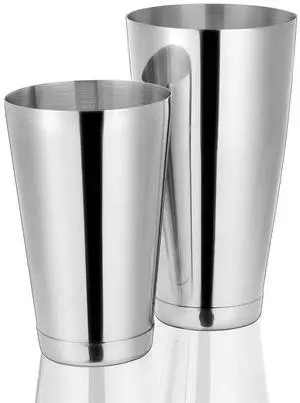 Cocktail Shaker Tins Set Stainless Steel, Pro Bar Style Boston Shakers Bartending, Two Piece Martini Shaker Cup Drink Mixer for Bartender Silver Bar Tools Weighted Metal Shaking Tin Cocktail Shaker Tins Set Stainless Steel, Pro Bar Style Boston Shakers Bartending, Two Piece Martini Shaker Cup Drink Mixer for Bartender Silver Bar Tools Weighted Metal Shaking Tin