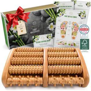 Wooden Foot Massager Roller Foot Roller for Plantar Fasciitis Wooden Foot Massager Roller Foot Roller for Plantar Fasciitis