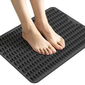 Acupressure Mat for Foot Massage, Silicone Foot Reflexology Mat Acupressure Mat for Foot Massage, Silicone Foot Reflexology Mat