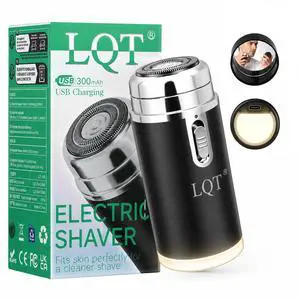 Portable Electric Shaver for Men, Mini Rechargeable Travel Razor with Built-in Mirror Cap, Type-C Charging, LED Flashlight, Pocket Size Cordless Shaver for Home Office Car Travel Portable Electric Shaver for Men, Mini Rechargeable Travel Razor with Built-in Mirror Cap, Type-C Charging, LED Flashlight, Pocket Size Cordless Shaver for Home Office Car Travel