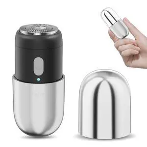 Mini Electric Shaver, Electric Razor for Men, Portable USB-C Rechargeable Waterproof Shaver, Cordless Powerful Razor for Travel, Home, Business Mini Electric Shaver, Electric Razor for Men, Portable USB-C Rechargeable Waterproof Shaver, Cordless Powerful Razor for Travel, Home, Business