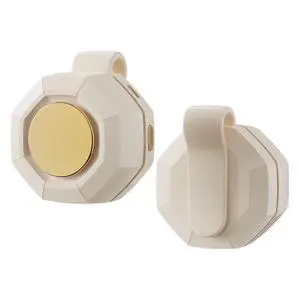 Portable Silent Mini Bladeless Fan Clip On Small Clip Fan for Shirt & Waist, Adjustable 3-Speed Suspended Whirlwind Fan for Outdoor, Travel, Office Travel Accessories Gift (1, Khaki) Portable Silent Mini Bladeless Fan Clip On Small Clip Fan for Shirt & Waist, Adjustable 3-Speed Suspended Whirlwind Fan for Outdoor, Travel, Office Travel Accessories Gift (1, Khaki)