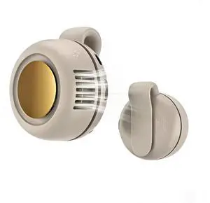Portable Silent Mini Bladeless Fan Clip On, Rechargeable Wearable Clip On Fan for Shirt, Adjustable 3 Speeds & Queit Small Waist & Neck Cooling Fan, Suitable for Outdoor Travel Office (White) Portable Silent Mini Bladeless Fan Clip On, Rechargeable Wearable Clip On Fan for Shirt, Adjustable 3 Speeds & Queit Small Waist & Neck Cooling Fan, Suitable for Outdoor Travel Office (White)