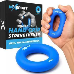 Silicone Hand Grip Strengthener Light Resistance Grip Trainer for Finger, Hand, Wrist & Forearm Strength, Portable Hand Exerciser for Fitness, Recovery & Daily Training Silicone Hand Grip Strengthener Light Resistance Grip Trainer for Finger, Hand, Wrist & Forearm Strength, Portable Hand Exerciser for Fitness, Recovery & Daily Training