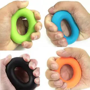 Silicone Hand Grip Strengthener Rings,Resistance Hand Gripper for Forearm Finger Strength Training,Hand Rehabilitation Exercise,Portable Relieve Stress Hand Workout Squeezer,4 Pack 30LB-60LB Silicone Hand Grip Strengthener Rings,Resistance Hand Gripper for Forearm Finger Strength Training,Hand Rehabilitation Exercise,Portable Relieve Stress Hand Workout Squeezer,4 Pack 30LB-60LB