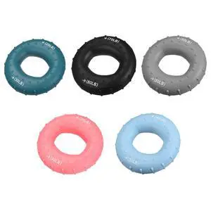 Hand Grip Strengtheners, 5 Level: 20-30/30-40/40-50/50-60/60-70Lb Silicone Rings Fingers Forearms Exercise Grip Trainer for Rock Climbing Hand Grip Strengtheners, 5 Level: 20-30/30-40/40-50/50-60/60-70Lb Silicone Rings Fingers Forearms Exercise Grip Trainer for Rock Climbing