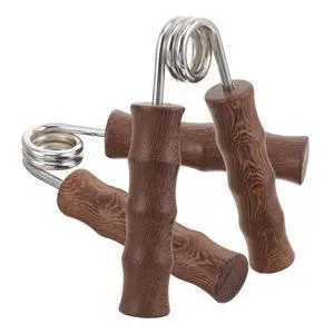 1pair Wooden Hand Gripper Kit Fitness Arm Strength Trainer Non-skid Grip for Home Gym Hand Exerciser for Strengthening Fingers Forearms for Workout Enthusiasts 1pair Wooden Hand Gripper Kit Fitness Arm Strength Trainer Non-skid Grip for Home Gym Hand Exerciser for Strengthening Fingers Forearms for Workout Enthusiasts