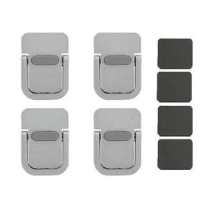4 Pcs Keyboard Stand Riser, Self-Adhesive Portable Laptop Feet, Foldable Zinc Alloy Computer Keyboard Lift for Most Keyboards & Laptops with Non-Slip Base 4 Pcs Keyboard Stand Riser, Self-Adhesive Portable Laptop Feet, Foldable Zinc Alloy Computer Keyboard Lift for Most Keyboards & Laptops with Non-Slip Base