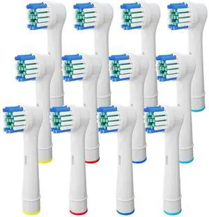 Replacement Toothbrush Heads Compatible with Oral-B Braun, 12 Pcs Professional Cross Action Electric Toothbrush Precision Clean Heads Brush Heads for Oral B Replacement Head Refill Pro Replacement Toothbrush Heads Compatible with Oral-B Braun, 12 Pcs Professional Cross Action Electric Toothbrush Precision Clean Heads Brush Heads for Oral B Replacement Head Refill Pro