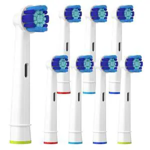 Replacement Brush Heads Compatible with Oral B Braun Electric Toothbrush Replacement Brush Heads Compatible with Oral B Braun Electric Toothbrush