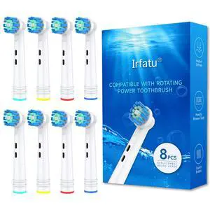 Individually Packaged Replacement Toothbrush Heads for Oral B Braun,Professional Electric Toothbrush Heads Compatible with Oral B Pro 1000/3000/ 5000/7000//8000 ect8 PCS Individually Packaged Replacement Toothbrush Heads for Oral B Braun,Professional Electric Toothbrush Heads Compatible with Oral B Pro 1000/3000/ 5000/7000//8000 ect8 PCS
