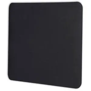 Mouse Pad Non-Skid, 8.27" H x 8.27" W, Black Mouse Pad Non-Skid, 8.27" H x 8.27" W, Black