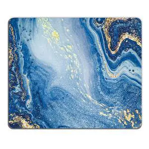 Mouse Pad, Ultra-Smooth Mousepad, 9.5 x 7.9Inch, Non-Slip Rubber Base Computer Mouse Pads, Durable & Washable, Suitable for Office and Gaming (Blue Marble) Mouse Pad, Ultra-Smooth Mousepad, 9.5 x 7.9Inch, Non-Slip Rubber Base Computer Mouse Pads, Durable & Washable, Suitable for Office and Gaming (Blue Marble)