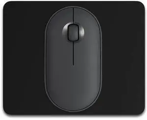 Small Mouse Pad, 5 x 6 Inch Thick Rubber Premium-Textured Non-Slip Portable & Washable Mini Mouse Mat for Women Men Wireless Laptops Keyboard Tray Gaming Work Computer Travel, Jet Black Small Mouse Pad, 5 x 6 Inch Thick Rubber Premium-Textured Non-Slip Portable & Washable Mini Mouse Mat for Women Men Wireless Laptops Keyboard Tray Gaming Work Computer Travel, Jet Black