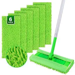 Reusable Microfiber Mop Pads Compatible with Swiffer Sweeper Reusable Microfiber Mop Pads Compatible with Swiffer Sweeper