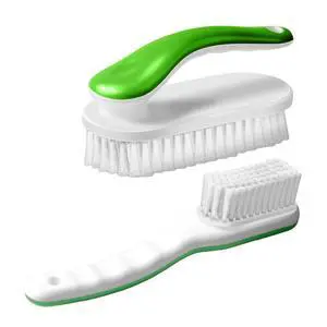 2Pack Shoe Cleaning Brush Household Laundry Clothes Scrubbing for Stains Bathroom Ergonomics Grip Easy Hold (2, Green) 2Pack Shoe Cleaning Brush Household Laundry Clothes Scrubbing for Stains Bathroom Ergonomics Grip Easy Hold (2, Green)