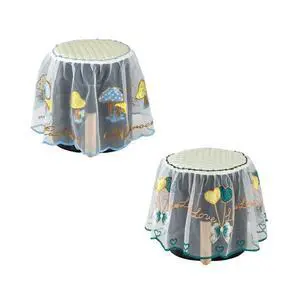 2 Pack Air Fryer Cover Embroidery Lace Digital Air Fryer Dust Cover Top Covers for Compact Airfryer Oven Coffee Maker Electric Pressure Cooker Rice Cooker Countertop Kitchen Small Appliance 2 Pack Air Fryer Cover Embroidery Lace Digital Air Fryer Dust Cover Top Covers for Compact Airfryer Oven Coffee Maker Electric Pressure Cooker Rice Cooker Countertop Kitchen Small Appliance