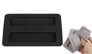 Black Toaster Appliance Top Cover, Silicone Lid Toaster , Bread Machine Cover for Sandwich Machine Part Accessories cover Toasters 1.2cm Black Toaster Appliance Top Cover, Silicone Lid Toaster , Bread Machine Cover for Sandwich Machine Part Accessories cover Toasters 1.2cm