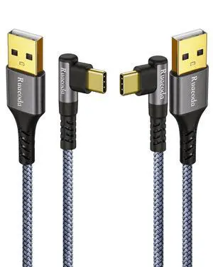 90 Degree USB C CarPlay Cable (6ft 2-Pack), Right Angle 3.1A Fast Charge Cord Compatible with iPhone 17 16 15 Pro Max Galaxy S25, Grey 90 Degree USB C CarPlay Cable (6ft 2-Pack), Right Angle 3.1A Fast Charge Cord Compatible with iPhone 17 16 15 Pro Max Galaxy S25, Grey