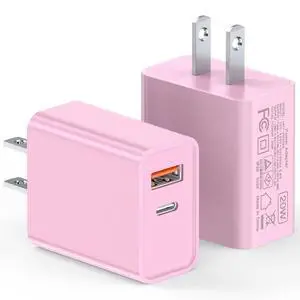 USB C Wall Charger Block 20W, 2-Pack Dual Port PD Power Delivery Fast Type C Charging Block Plug Compatible with iPhone 13/14/15/16/17 Pro Max Plus, XS/XR/X,iPad,AirPorts,Galaxy S25/24 USB C Wall Charger Block 20W, 2-Pack Dual Port PD Power Delivery Fast Type C Charging Block Plug Compatible with iPhone 13/14/15/16/17 Pro Max Plus, XS/XR/X,iPad,AirPorts,Galaxy S25/24