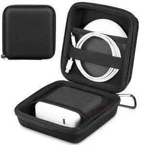 Charger Case for MacBook, Small Electronic Organizer Pouch Bag | Portable Travel Storage for MacBook Power Adapter, Laptop Accessories, Magic Mouse, USB Drives, Gadgets, Black Charger Case for MacBook, Small Electronic Organizer Pouch Bag | Portable Travel Storage for MacBook Power Adapter, Laptop Accessories, Magic Mouse, USB Drives, Gadgets, Black